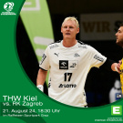 THW Kiel testet gegen RK Zagreb-Steirischer Handballverband